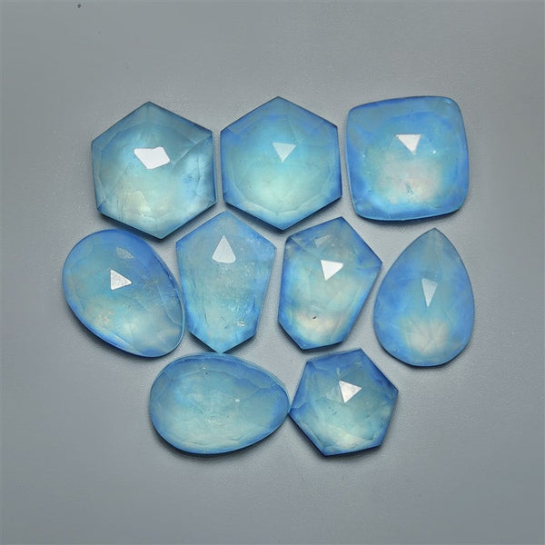 Rose Cut Aquamarine Lot