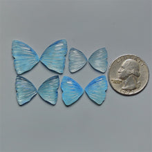 Handcarved Aquamarine Pairs Lot