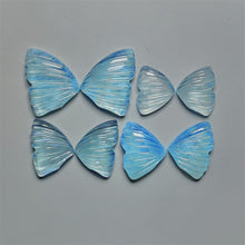 Handcarved Aquamarine Pairs Lot