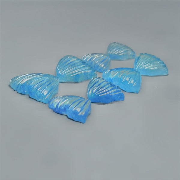 Handcarved Aquamarine Pairs Lot