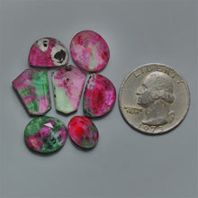 Step Cut Himalayan Quartz And Ruby Zoisite Lot