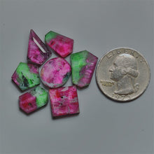 Step Cut Himalayan Quartz And Ruby Zoisite Lot
