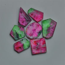 Step Cut Himalayan Quartz And Ruby Zoisite Lot