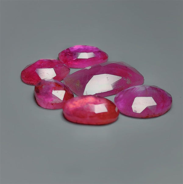 Rose Cut Chanthaburi Pink Sapphires Lot