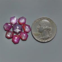 Rose Cut Flashy Guinea Ruby Lot