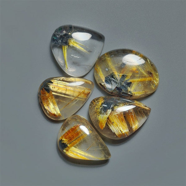 AAA Rare Star Golden Rutiated Quartz Lot