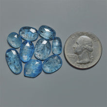 Rose Cut Ice Blue Kyanites Lot