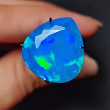 Large Faceted Treated Paraiba Welo Opal