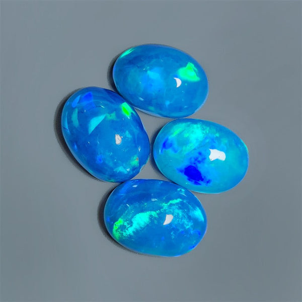 Paraiba Welo Opal Cabochons Lot (treated)
