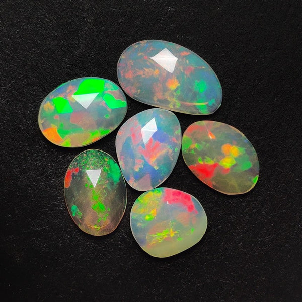 Rose Cut Ehtiopian Welo Opals Lot