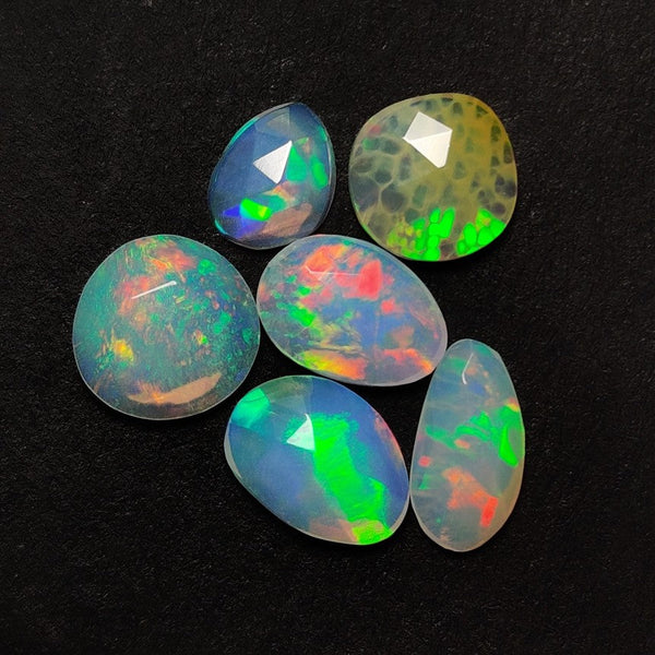 Rose Cut Ehtiopian Welo Opals Lot