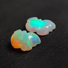 Handcarved Ethiopian Welo Opal Butterfly Lot