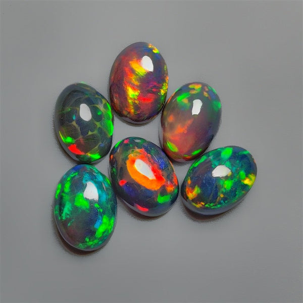 Ethiopian Black Opals Lot (smoked)