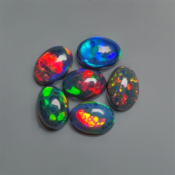 Ethiopian Black Opals Lot (smoked)