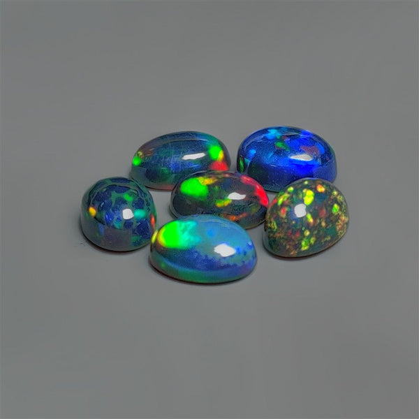 Ethiopian Black Opals Lot (smoked)