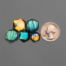 Step Cut Labradorites Lot