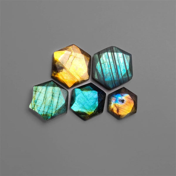 Step Cut Labradorites Lot