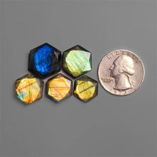 Step Cut Labradorites Lot