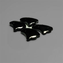 Handcarved Black Onyx Ghosts Lot
