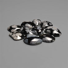 Rose Cut Snowflake Obsidian Lot