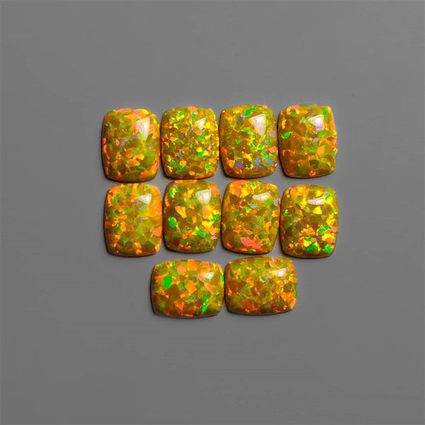 Calibrated Cultured Opals Lot (Not Natural)