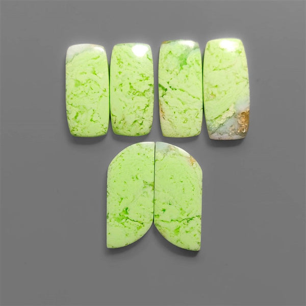 Lemon Chrysoprase Pairs Lot