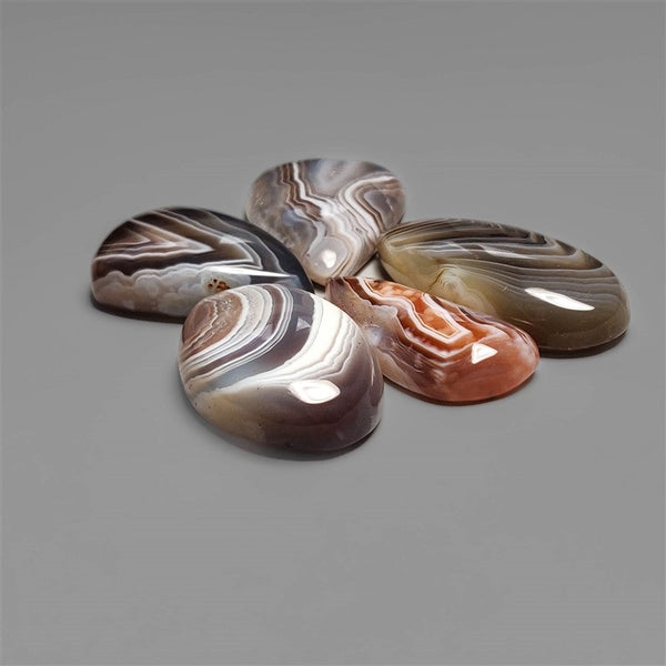 Botswana Agate Cabochons Lot