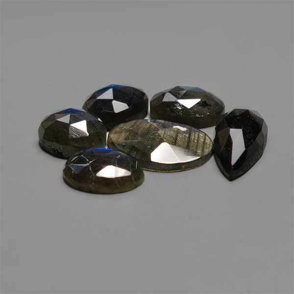 AAA Rose Cut Labradorites Lot