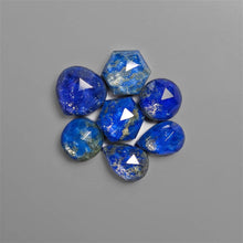 Rose Cut Crystal & Lapis Lazuli Doublets Lot