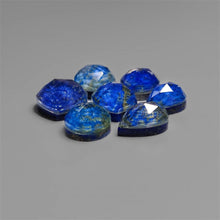 Rose Cut Crystal & Lapis Lazuli Doublets Lot