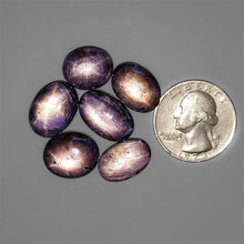 Natural Dark Star Rubies Lot