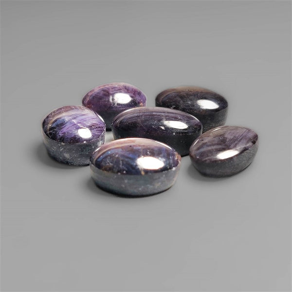 Natural Dark Star Rubies Lot
