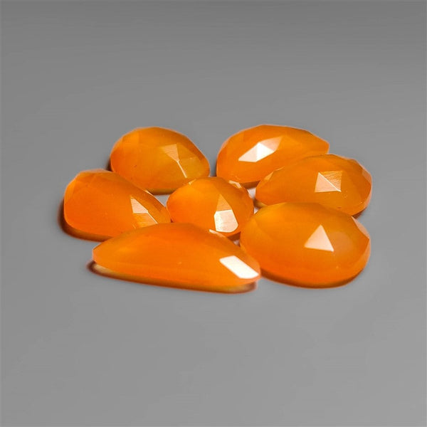 Rose Cut Carnelian Agates Lot