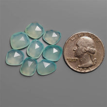 Rose Cut Aqua Chalcedony Lot