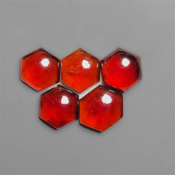 Hessonite Garnet Cabochons Lot