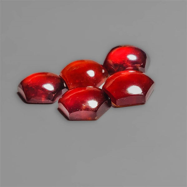 Hessonite Garnet Cabochons Lot