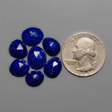 Rose Cut Lapis Lazuli Cabochons Lot