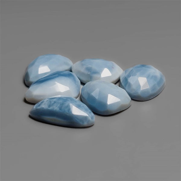 Rose Cut Blue Opals Lot ( aka Demin Opals)