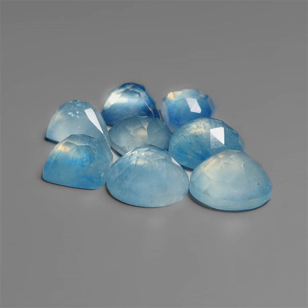 Rose Cut Aquamarines Lot