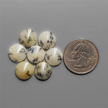 Radial Cut Dendritic Yellow Opals Lot