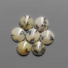Radial Cut Dendritic Yellow Opals Lot