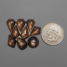 Rose Cut Zawadi Goldsheed Sapphires Lot