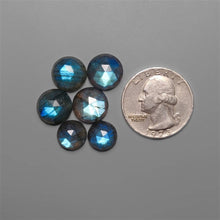 Rose Cut Labradorites Lot