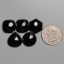 Rose Cut Black Spinels Lot