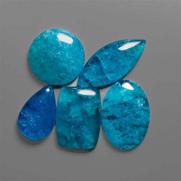 Smithsonite Cabochons Lot (Treated)