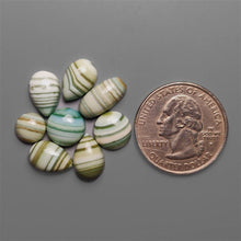 Saturn Chalcedony Small Cabochons Lot