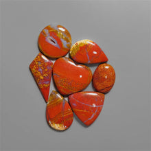 Indonesian Red Moss Agate Cabochons Lot