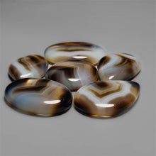 Tuxedo Agate Cabochons Lot