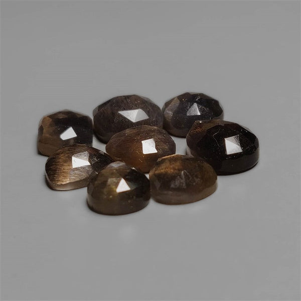Rose Cut Rainbow Lattice Sunstones Lot