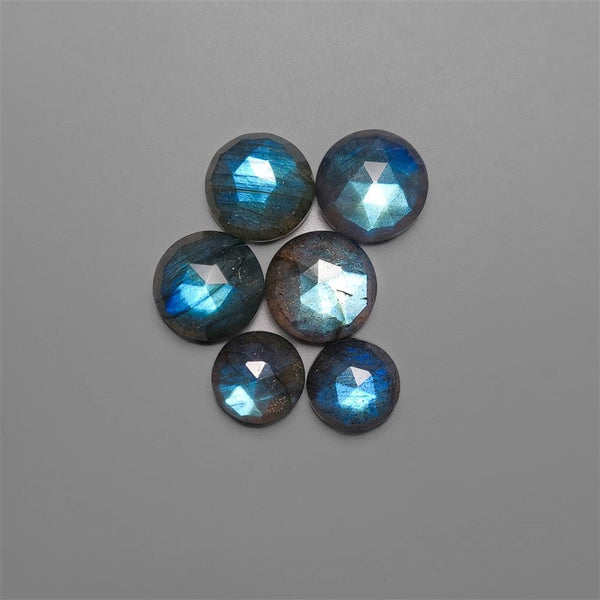Rose Cut Labradorites Lot